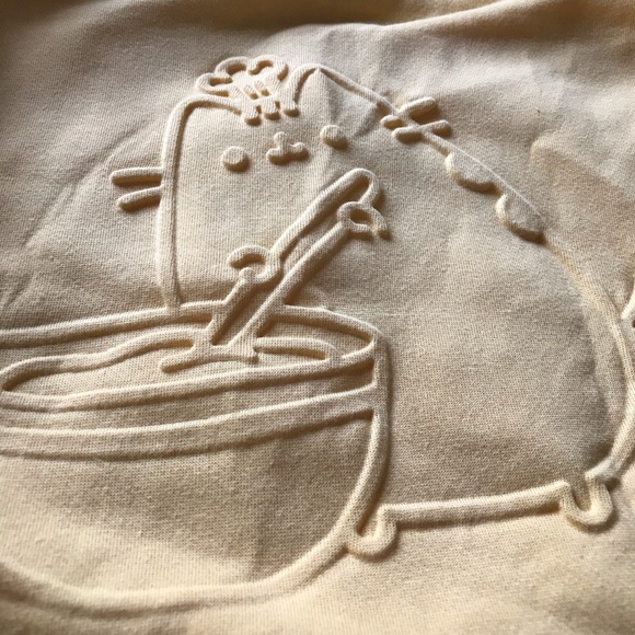 Pusheen Tops - Yellow Pusheen Sweatshirt